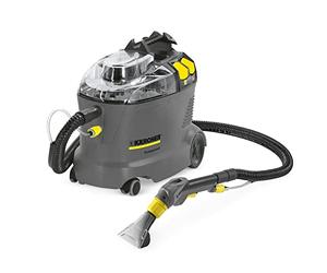 Kärcher Puzzi 8/1 C Drum 1200W Black,Grey,Yellow - Vacuum Cleaners (Drum, Wet, Professional, Carpet, Hard Floor, Black, Grey, Yellow, Water)