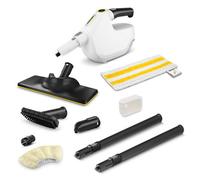 Kärcher Steam Cleaner SC 1 Multi & Up Extra, heating time: 0.5 min, area performance: 30m², tank: 0.2l, weight: 1.6kg, EasyFix floor nozzle large, 1 large microfibre floor cloth, descaling cartridge