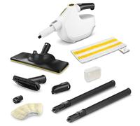 Kärcher Steam Cleaner SC 1 Multi & Up Extra, heating time: 0.5 min, area performance: 30m², tank: 0.2l, weight: 1.6kg, EasyFix floor nozzle large, 1 large microfibre floor cloth, descaling cartridge