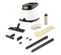 Kärcher SC 3 Deluxe Home Steam Cleaner, 1900W, 3.5 bar, 1L, 75m², Heats in 30s, Includes Floor Cleaning Kit, Descaling Cartridge, Nozzles, White
