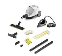 Kärcher steam cleaner SC 4 EasyFix Iron (performance per tank: approx. 100 m², heating time: 4 min, refillable & removable tank, cable storage space, parking position, additional accessories)