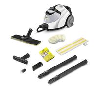 Kärcher SC 5 EasyFix Steam Cleaner with hot water connection, steam pressure: 4.2 bar, heating time: 3 min, area: approx. 150 m², tank: 0.5 l + 1.5 l, incl. floor cleaning set EasyFix and nozzles