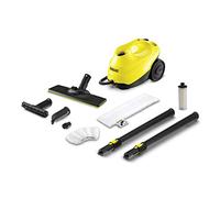 Kärcher Steam Cleaner SC 3 EasyFix, steam pressure: max. 3.5 bar, heating time: 30 s, power: 1900 W, surface power: 75 m², tank: 1 l, with descaling cartridge, floor cleaning kit and nozzles