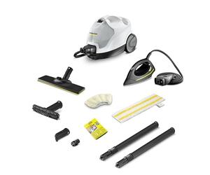 Kärcher Steam cleaner SC 4 EasyFix Iron, steam pressure: 3.5 bar, heating time: 4 min, power: 2000 W, surface power: 100 m², 2 tank system: 0.5 l + 0.8 l, brush