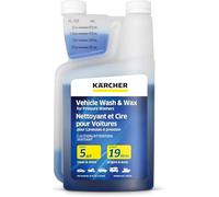 Kärcher Vehicle Wash and Wax, Pressure Washer Detergent, Cleans Cars, Bikes, Trucks, Boats and More, Highly Concentrated, Makes up to 5 gal of Cleaner