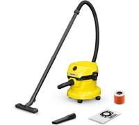 Karcher WD 2 Plus Wet & Dry Cleaner - Yellow
