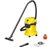 Kärcher WD 3 Wet & Dry Cleaner - Yellow, Yellow