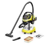 Kärcher WD 5 S V-25/5/22 Stainless steel, Black, Yellow 25 L 1100 W