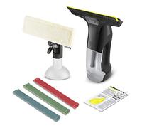 Kärcher Window Cleaner WV 6 Plus Multi Edition, Extra Long Battery Life: 100 min, Spray Bottle & Microfibre Windscreen, 3 Replacement Squeegees, 20 ml Concentrated Glass Cleaner