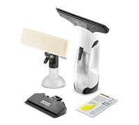 Kärcher Window Vac WV 2 Plus N, Battery Running Time: 35 min, LED Display for Battery Status, 2 Suction Nozzles, Spray Bottle with Microfibre Cloth, 20 ml Window Cleaner Concentrate