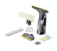 Kärcher Window Vac WV 5 Anniversary Edition, Battery Running Time: 35 min, 3 Stage LED Display, 2 Suction Nozzles, Spray Bottle with Microfibre Cloth