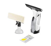 Kärcher Window Vac WV 5 Plus, Battery Running Time: 35 min, Removable Battery, LED Display for Battery Status, Suction Nozzle: 280 mm, Spray Bottle with Microfibre Cloth, Window Cleaner Concentrate