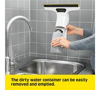Kärcher Window Vac WV 6 Plus Extra Long Battery Running Time of 100 mi