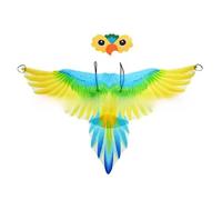 Kaerm Safe Kids Parrot Wings Lightweight Breathable Design With Adjustable Straps For Extended Comfortable Wear Yellow One Size