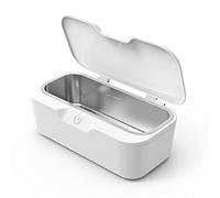 KAERSIDUN Ultrasonic Cleaner 550, Glasses Ultrasonic Cleaner with SUS 304 Tank, 48KHz, 25W, Portable Jewelry Ultrasonic Cleaner for Rings Eyeglasses Watches Denture Makeup Brush Razors