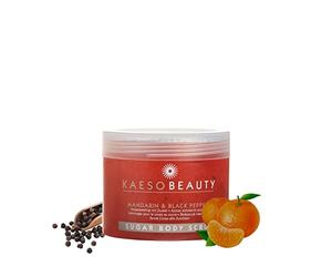 Kaeso Beauty Mandarin & Black Pepper Sugar Body Scrub (450ml)