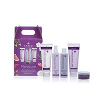 Kaeso Manicure Kit - Complete Hand & Nail Care Set with Soak, Scrub, Mask & Cream - Professional Salon Quality Kit