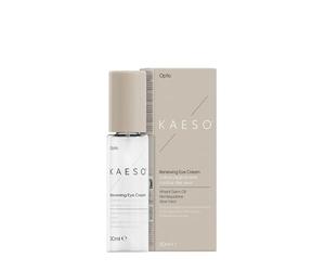 Kaeso Optic Nutrient Support Eye Cream With Vitamin C And Hemisqualane 30ml | To Brighten And Smooth Mature Skin - Professional Salon Quality Formula - Vegan Friendly