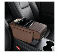KAEW Car Armrest Cushion for Seat Cupra Formentor 1.5 TSI Act, Multifunctional Waterproof Car Console Armrest Pad, Car Interior Protector Accessories,Brown