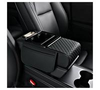 KAEW Car Armrest Cushion for Volvo C40 Recharge 2021 2022 2023 2024 2025, Multifunctional Waterproof Car Console Armrest Pad, Car Interior Protector Accessories,Black