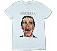 KAFANSHI QUANTON American Psycho Splatter Face White T-Shirt New White White White S