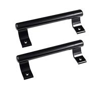 KAFENDA 2-Piece 8" Aluminium Sliding Door Handle, Modern Metal Handle for Balcony Glass Doors, Bathroom Sliding Doors, barn Doors, Warehouse Doors, etc.