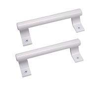 KAFENDA 2-Piece 8" Aluminium Sliding Door Handle, Modern Metal Handle for Balcony Glass Doors, Bathroom Sliding Doors, barn Doors, Warehouse Doors, etc.