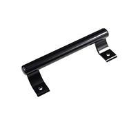 KAFENDA 200mm Aluminum Alloy Sliding Door Handle Balcony Glass Door Handle Bathroom Cabinet Door Handle Warehouse Door Handle Modern Metal Handle (Black)