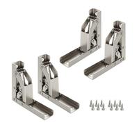 KAFENDA-90 Degree Folding HingesHard Closing Hinges for Cabinet Upgrades-Easy to Install Concealed Hinges (2)
