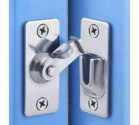 KAFENDA 90 Degree Right Angle Door Lock Bolt Lock cam Lock Door and Window Sliding Lock Lever Bolt Storage Sliding Door Lock Bolt Lock Door Buckle Bedroom Door Latch Pocket Door Lock