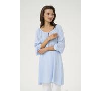 Kaffe Amber 3/4 Sleeve Regular Fit Tunic In Baby Blue Baby Blue 12