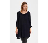 Amber 3/4 Sleeve Regular Fit Tunic Plain Kaffe Blue 12
