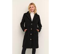 Kaffe Anne Knee-Length Coat In Black Black 14