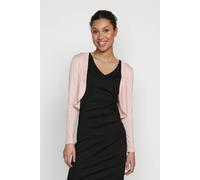 Kaffe Women's Long Sleeve Bolero Short Shoulder Jacket Open Front Shrugs, Orange, XS