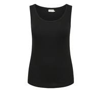 Kaffe Curve Women's Kccarina Tank Top Shirt, Black Deep, S Big