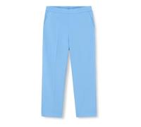 Kaffe Curve Women's Plus-Size Women's Trousers Cropped Length Elasticated Waist Pockets Pants, Ultramarine,