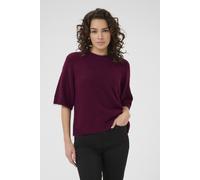 Kaffe Emilie Cropped Pullover In Wine Wine XL
