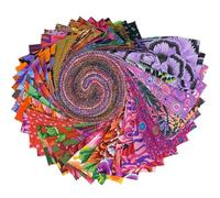 Kaffe Fassett Collective August 2025 Hot Design Roll 40 2.5-inch Strips Jelly Roll FreeSpirit