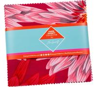 Kaffe Fassett Collective Classics Plus Ruby Charm Pack 42 5-inch Squares FreeSpirit Fabrics