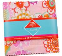 Kaffe Fassett Collective Classics Plus Sorbet Charm Pack 42 5-inch Squares FreeSpirit Fabrics