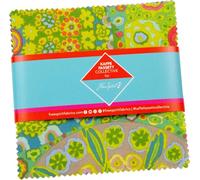 Kaffe Fassett Collective Classics Plus Tidal Charm Pack 42 5-inch Squares FreeSpirit Fabrics
