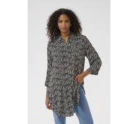 Kaffe Jessi Oversized Fit 3/4 Sleeve Shirt In Black Black 16