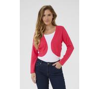 Kaffe Kaastrid Long Sleeve Bolero In Raspberry Raspberry XL