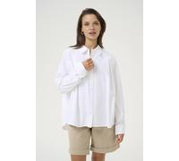 Kaffe Kahaily Long Sleeve Shirt In White White 14