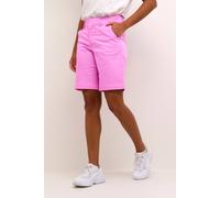 Kaffe Kalea City High Waisted Long Shorts In Pink Pink 8