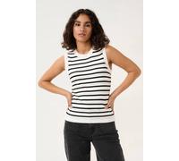 Kaffe Kalilybeth Knitted Striped Tank Top Striped Multi XL