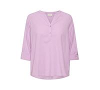 KAFFE Women's Long Sleeve Regular Fit Kamajse Blouse, Lupine, 8 (XS)