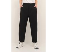 Kaffe Kamerle Cropped Leg Suit Trousers Plain In Black Black 8