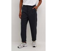 Kaffe Kamerle Cropped Leg Suit Trousers Plain In Grey Grey 12