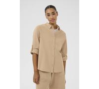Kaffe Kanaya Short Shirt In Light Beige Light Beige